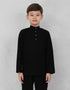 KIDS BAJU MELAYU AFWA (BLACK)
